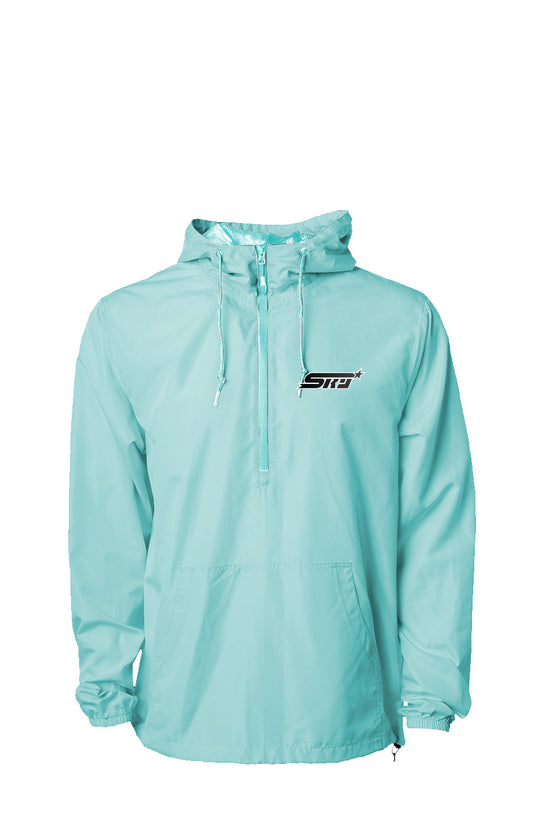 Unisex Lightweight Windbreaker - Aqua