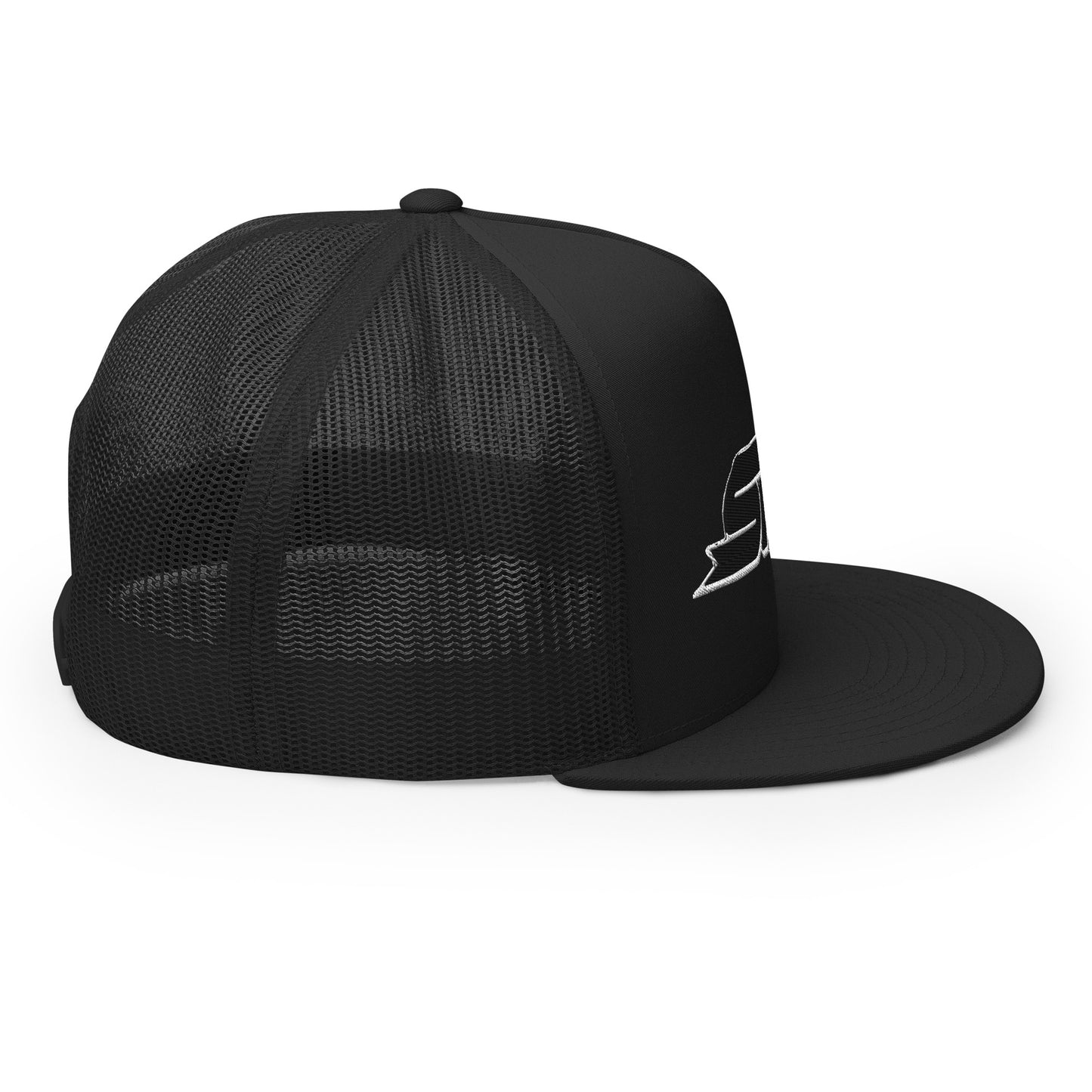 Retro Trucker Cap Black